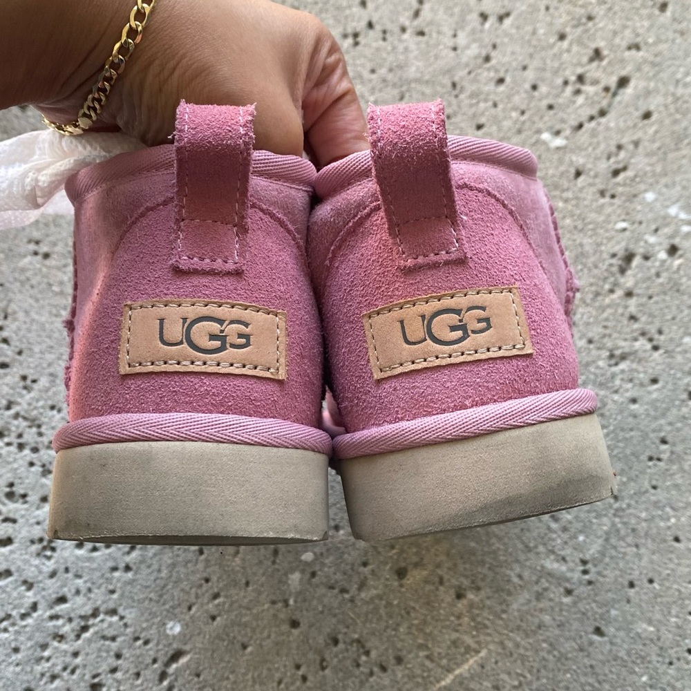 Ultra Mini Pink UGG boots